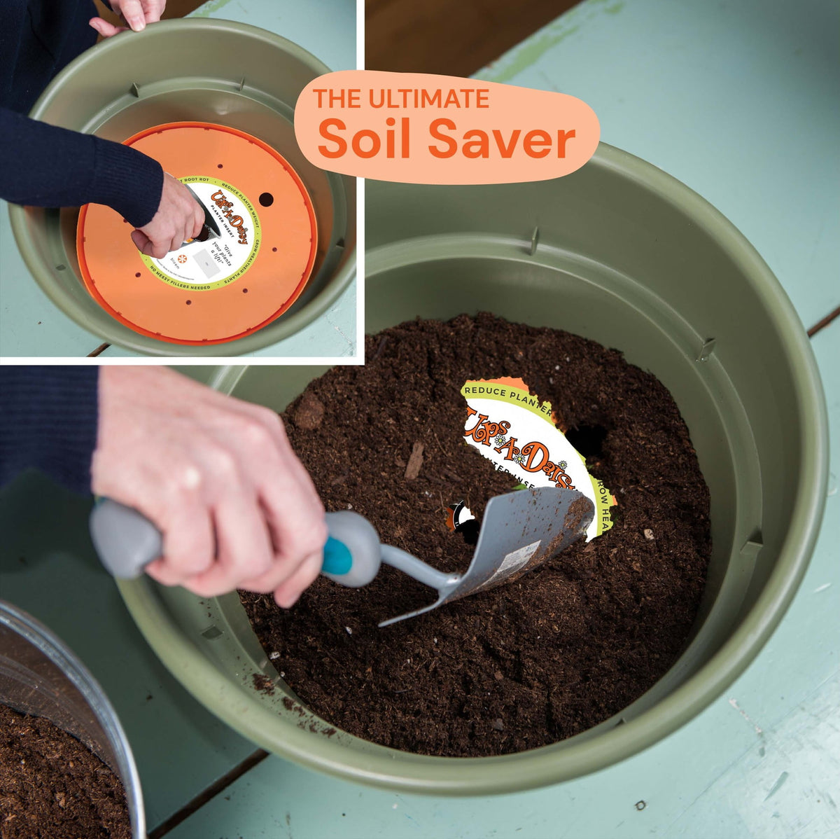 Ups-A-Daisy Planter Insert (Round)