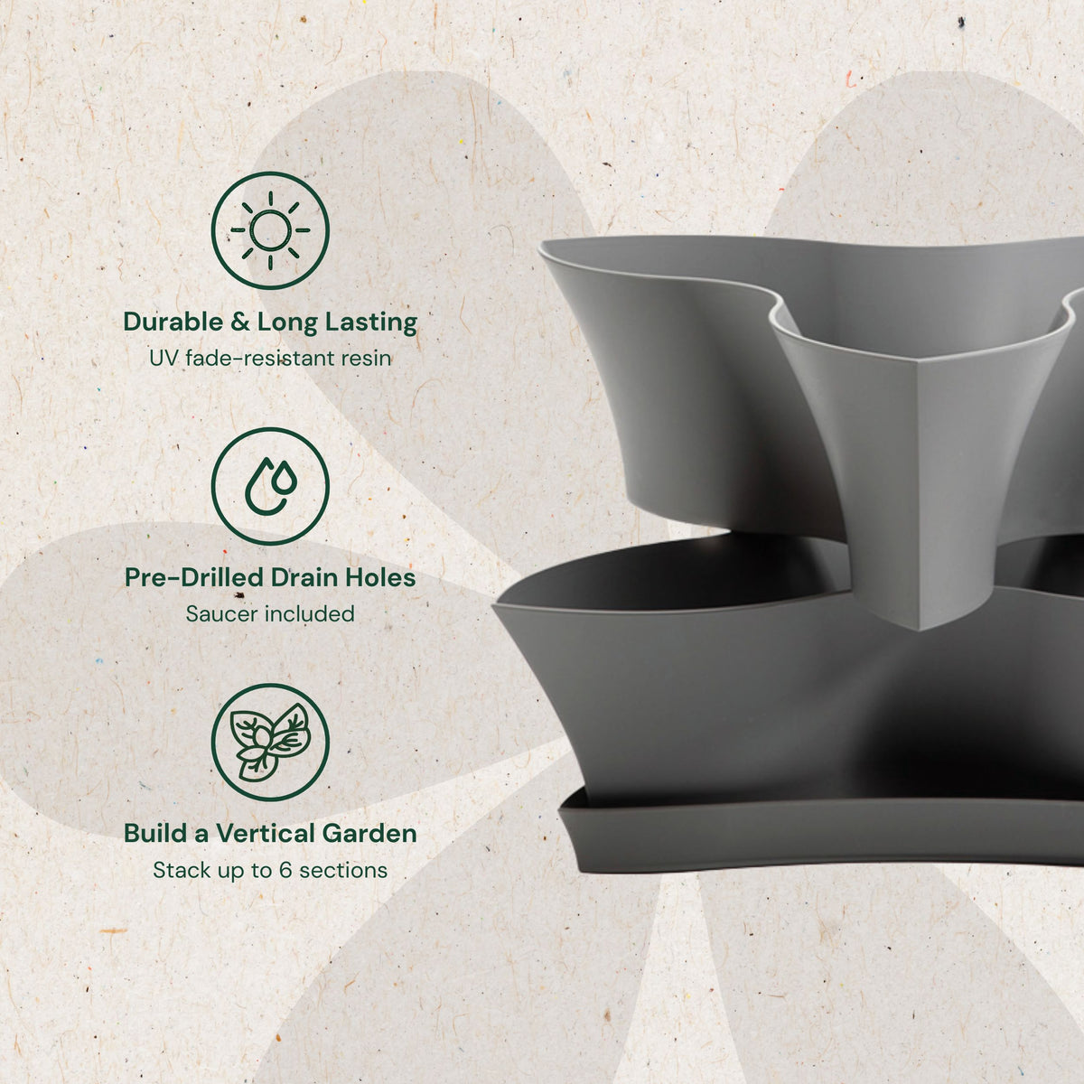 Collins Stackable Planter