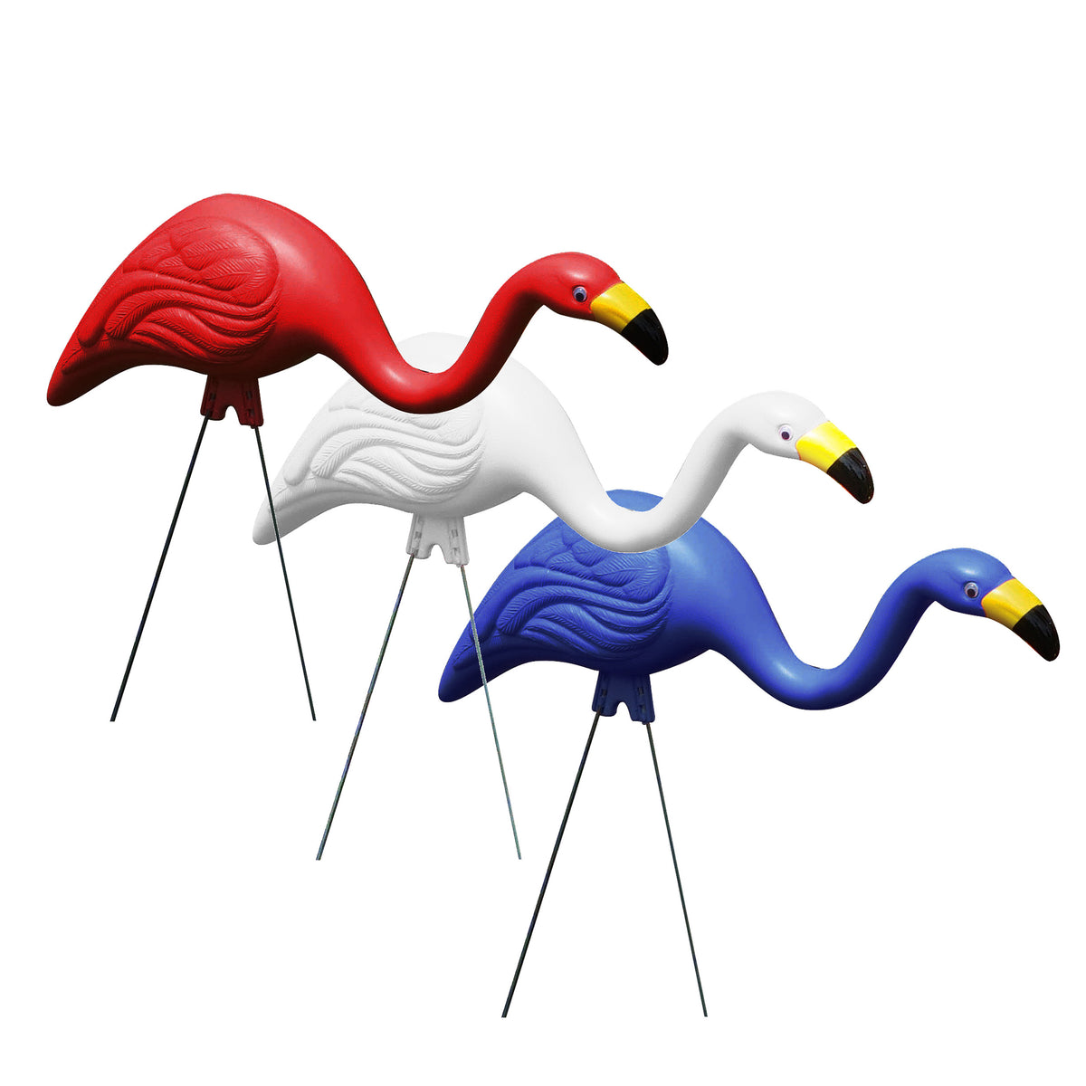 Merica Flamingo Lawn Ornaments