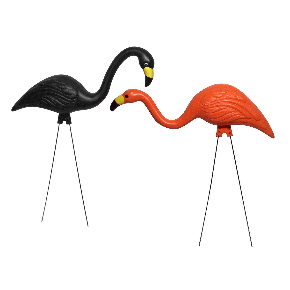 Spooky Flamingo Lawn Ornaments