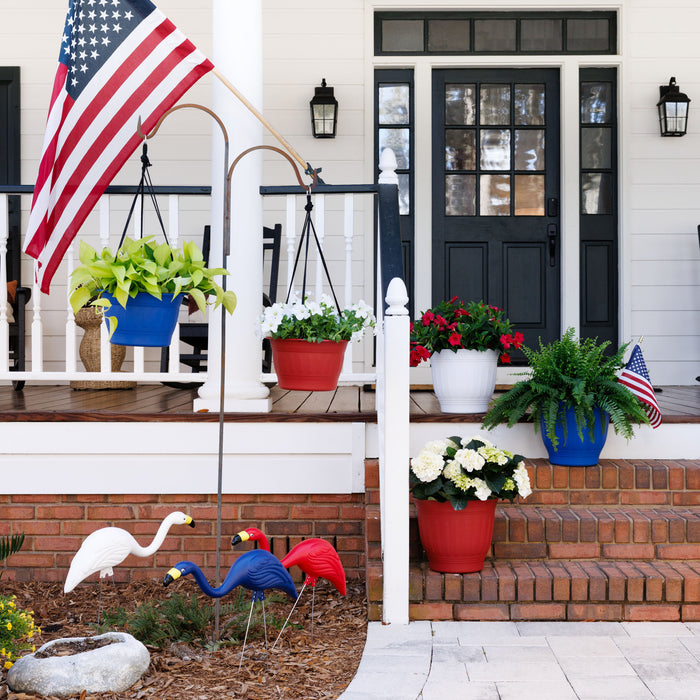 Merica Flamingo Lawn Ornaments