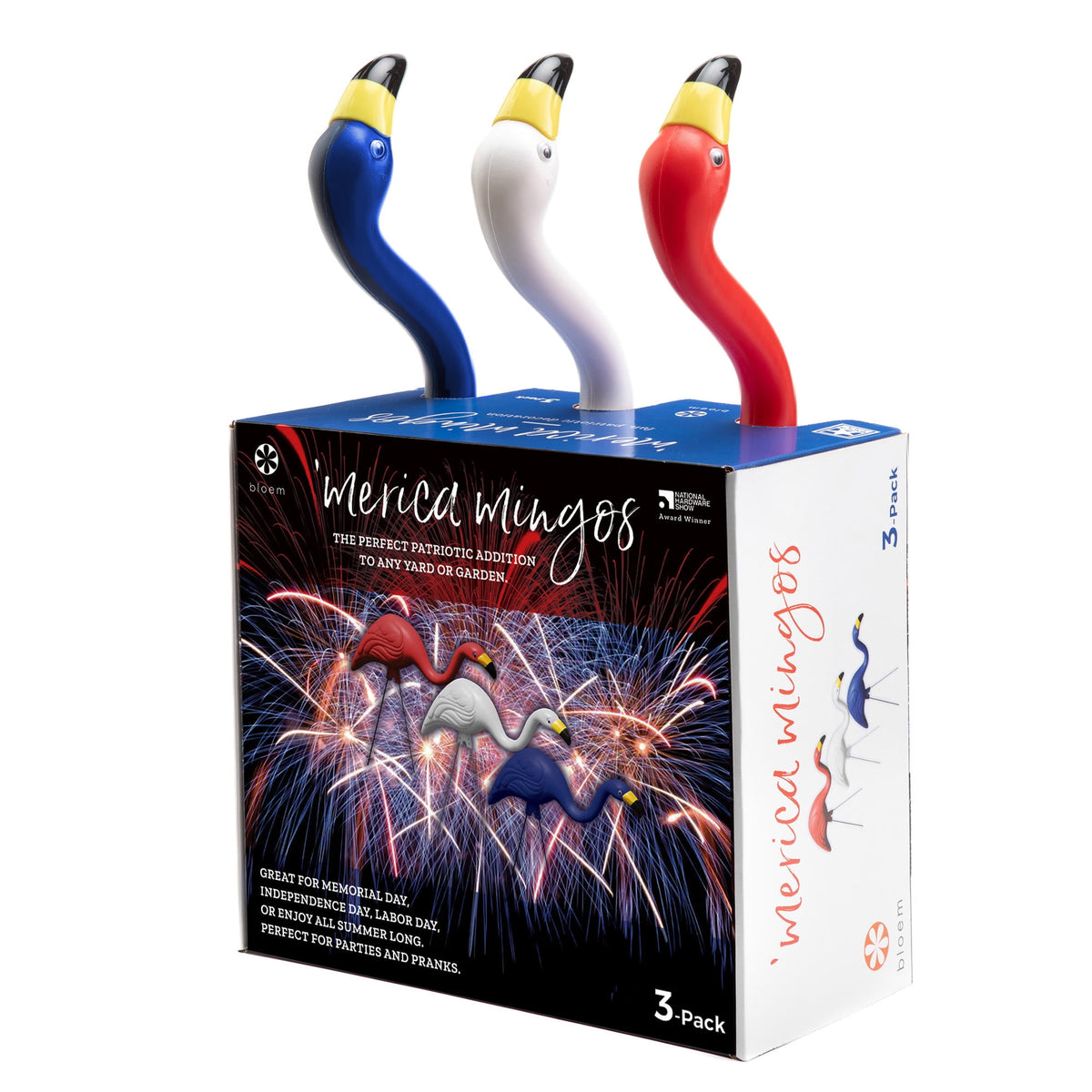 Merica Flamingo Lawn Ornaments