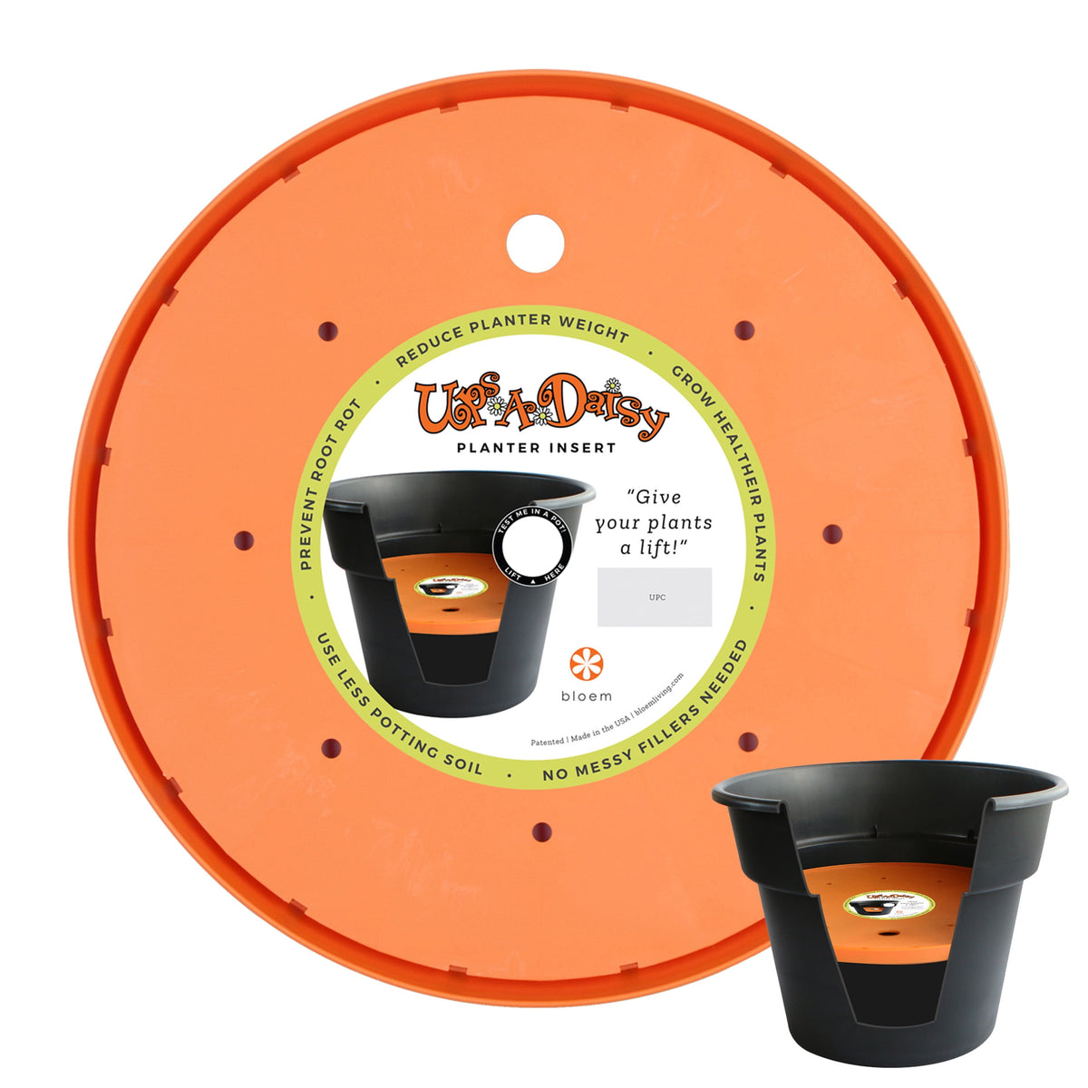 Ups-A-Daisy Planter Insert (Round)
