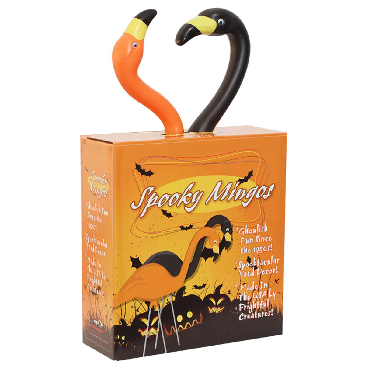 Spooky Flamingo Lawn Ornaments