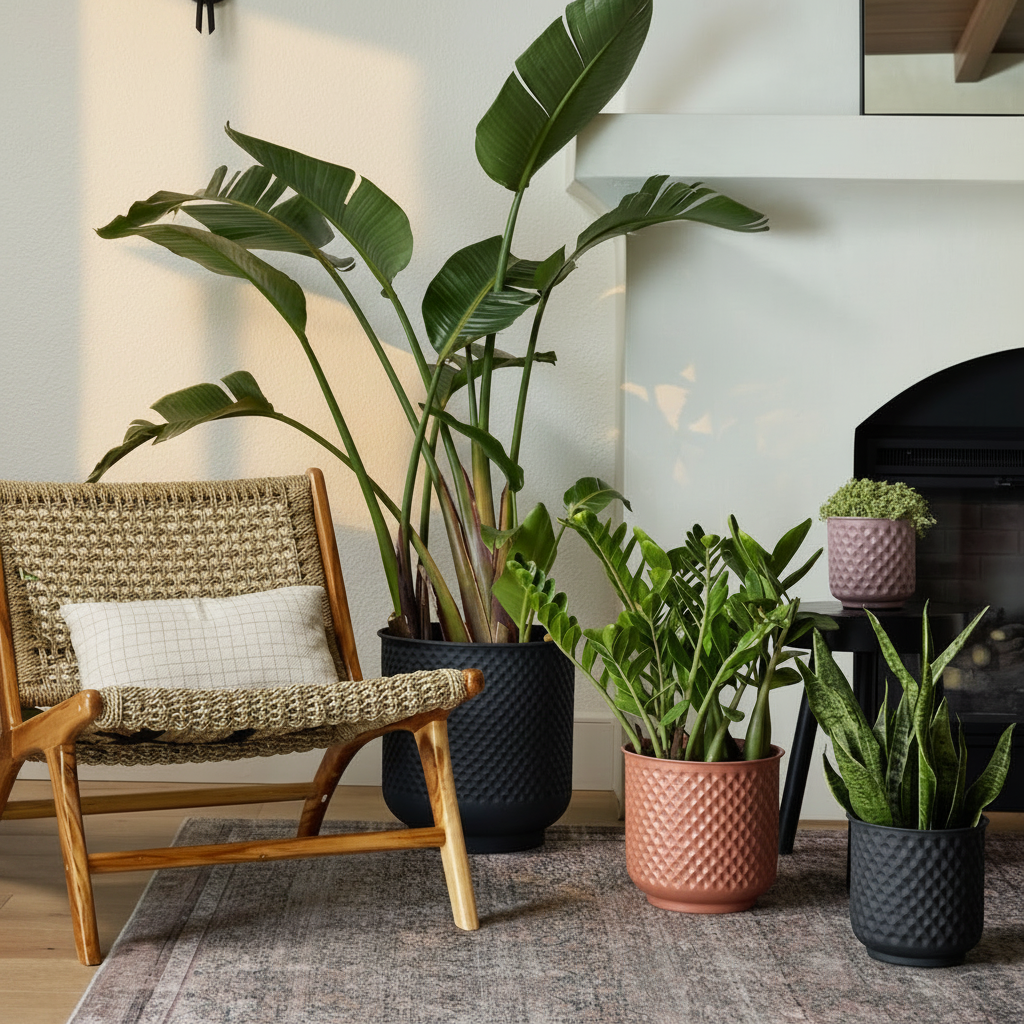 Prism Metal Planter Collection