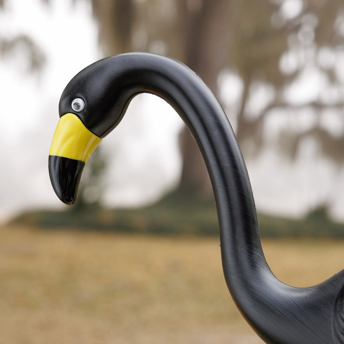 Spooky Flamingo Lawn Ornaments