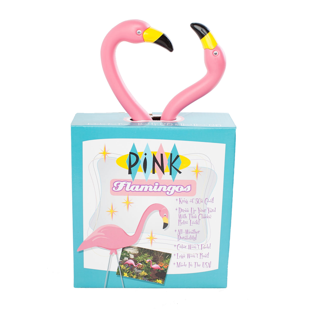 Classic Pink Flamingo Lawn Ornaments
