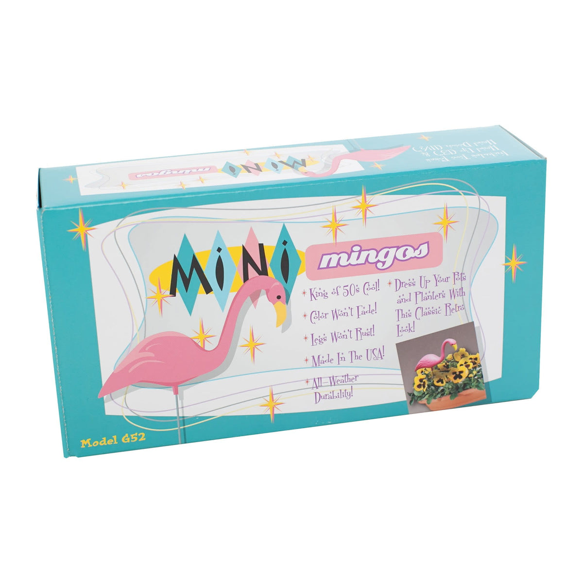Mini Flamingo Lawn Ornaments