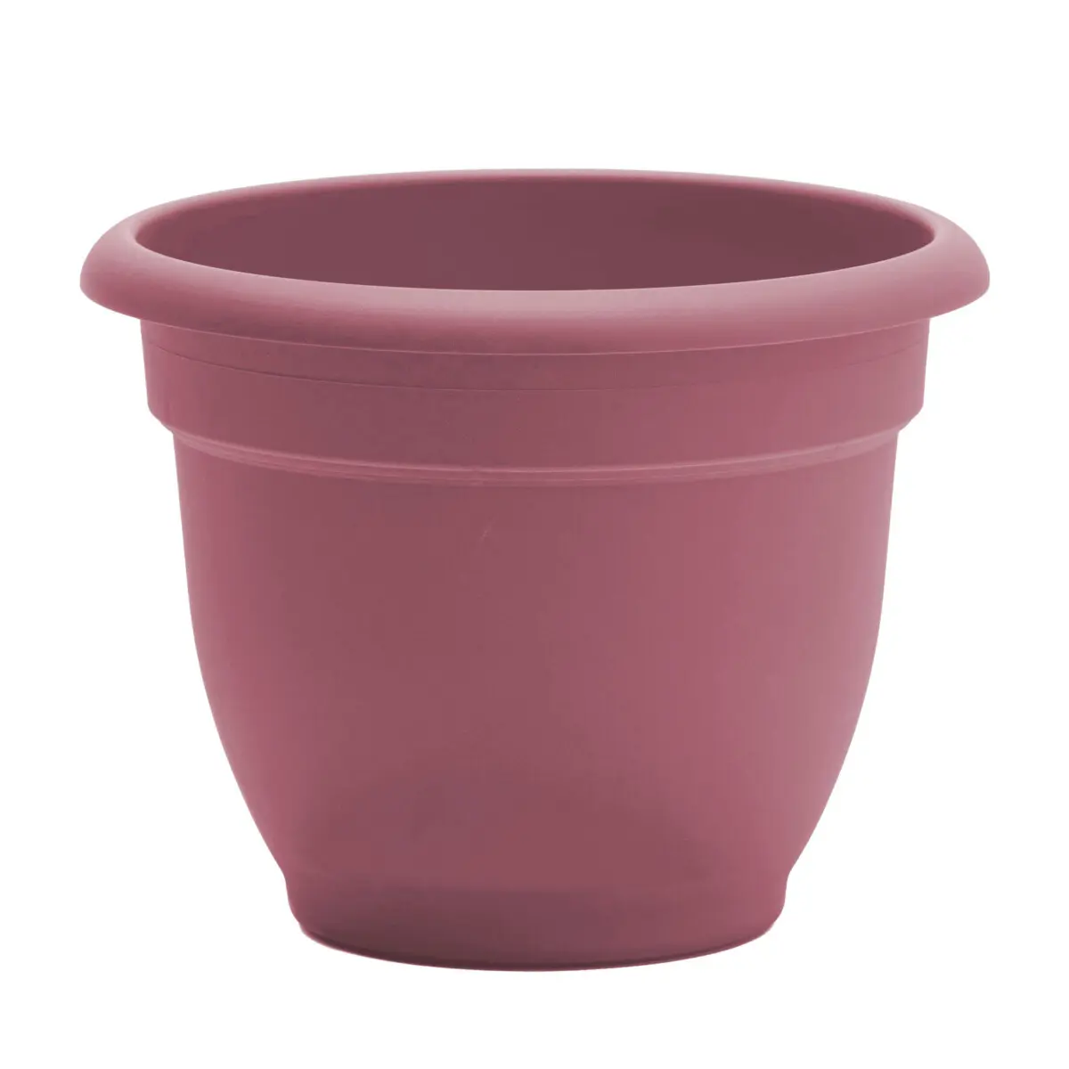 Bloem 8.5 in. H X 10.8 in. D Resin Ariana Planter Burnt Red